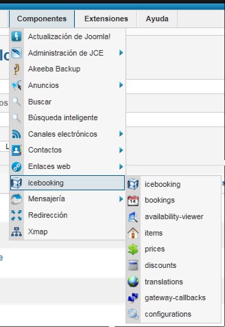 Sistema Reservas ICE-Booking